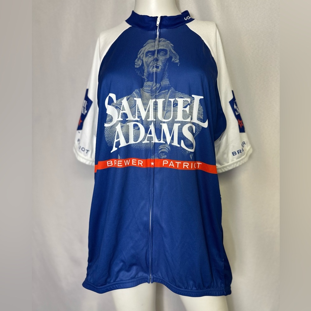 NWT VOLER BRAND 3XL CYCLING JERSEY  SAMUEL ADAMS LOGO ** RARE **